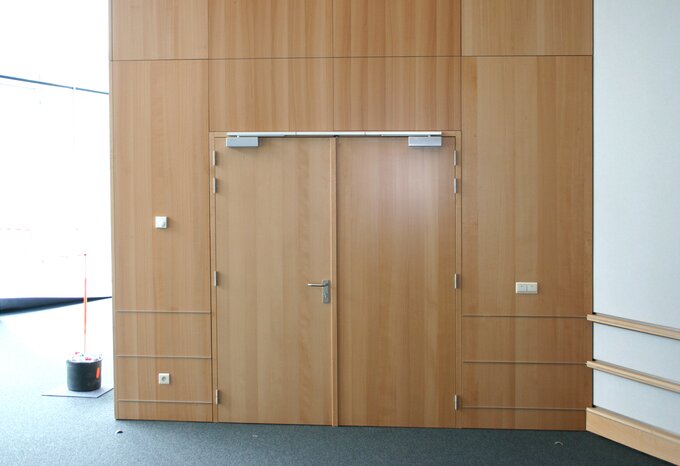Acoustic Wooden Door